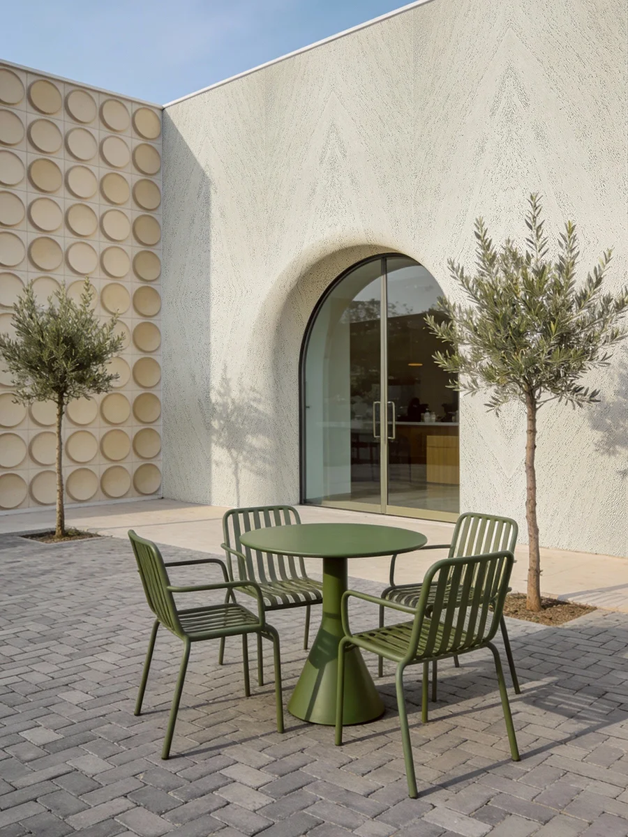 แผ่นดินเหนียวดัดแปลง MCM รุ่น Book Match เมื่อผนังกลายเป็นงานศิลปะของพื้นที่