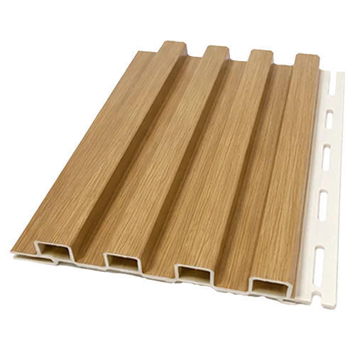 แผ่นระแนงไวนิลตกแต่งผนัง PVC Fluted Wall Panel PVC Vinyl
