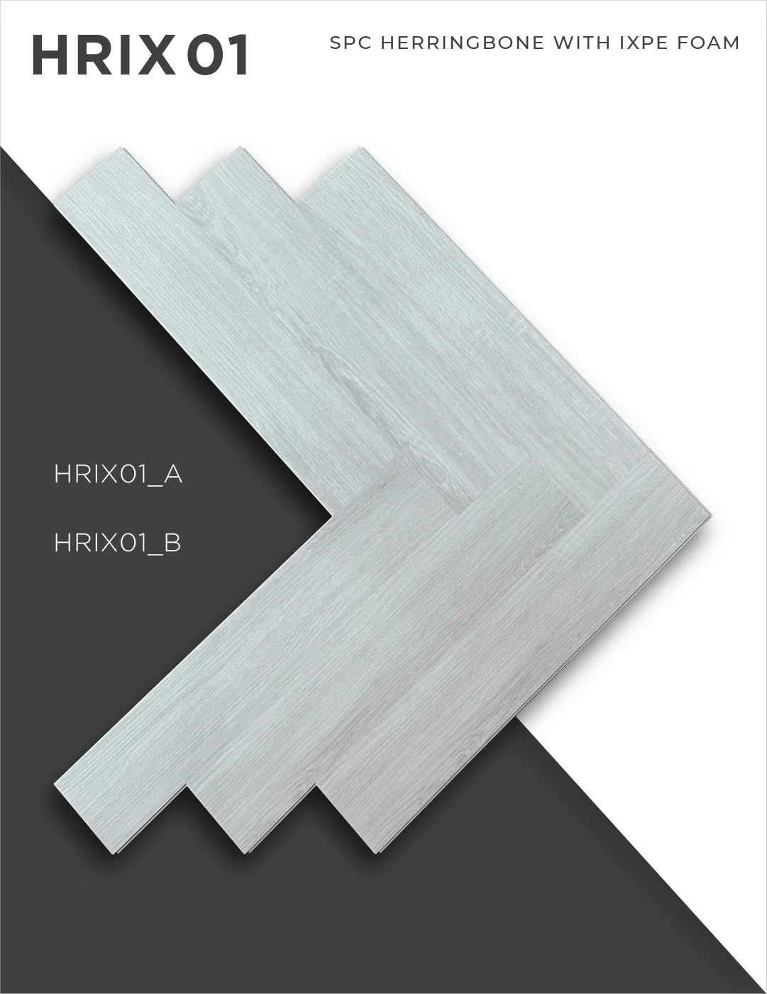 กระเบื้องยาง กระเบื้องไว้นิล spc คลิ๊กล็อค click lock ก้างปลา herringbone ixpe foam
