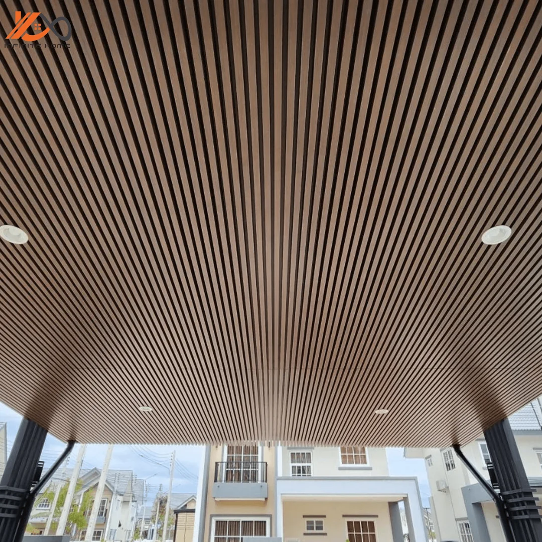 ไอเดียแต่งเพดานให้บ้านดูโปร่ง ด้วยไม้เทียมกรุฝ้า (Ceiling Cladding)